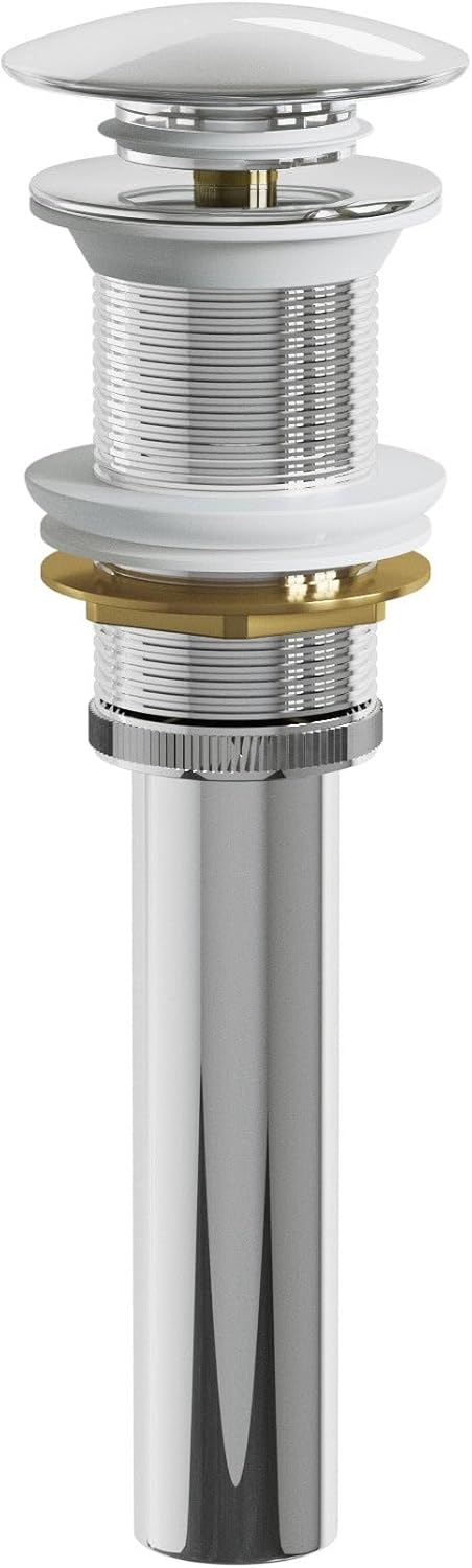 Dowell Pop Up Drain Stopper for Bathroom Vanity/Vessel Sink (Chrome 6011 0805)