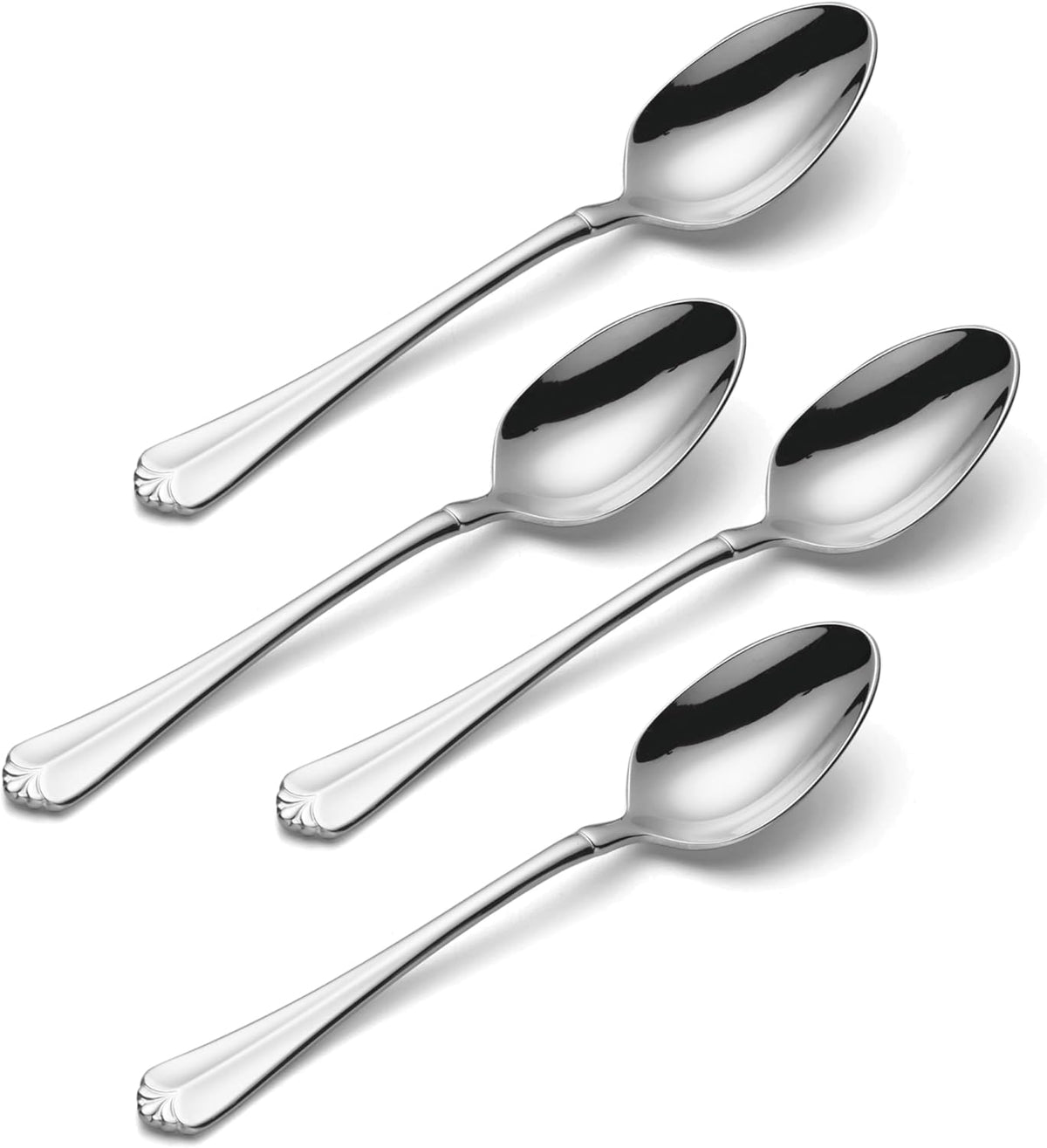 Oneida Juilliard Fine Flatware Teaspoons, 0.15 LB, Metallic