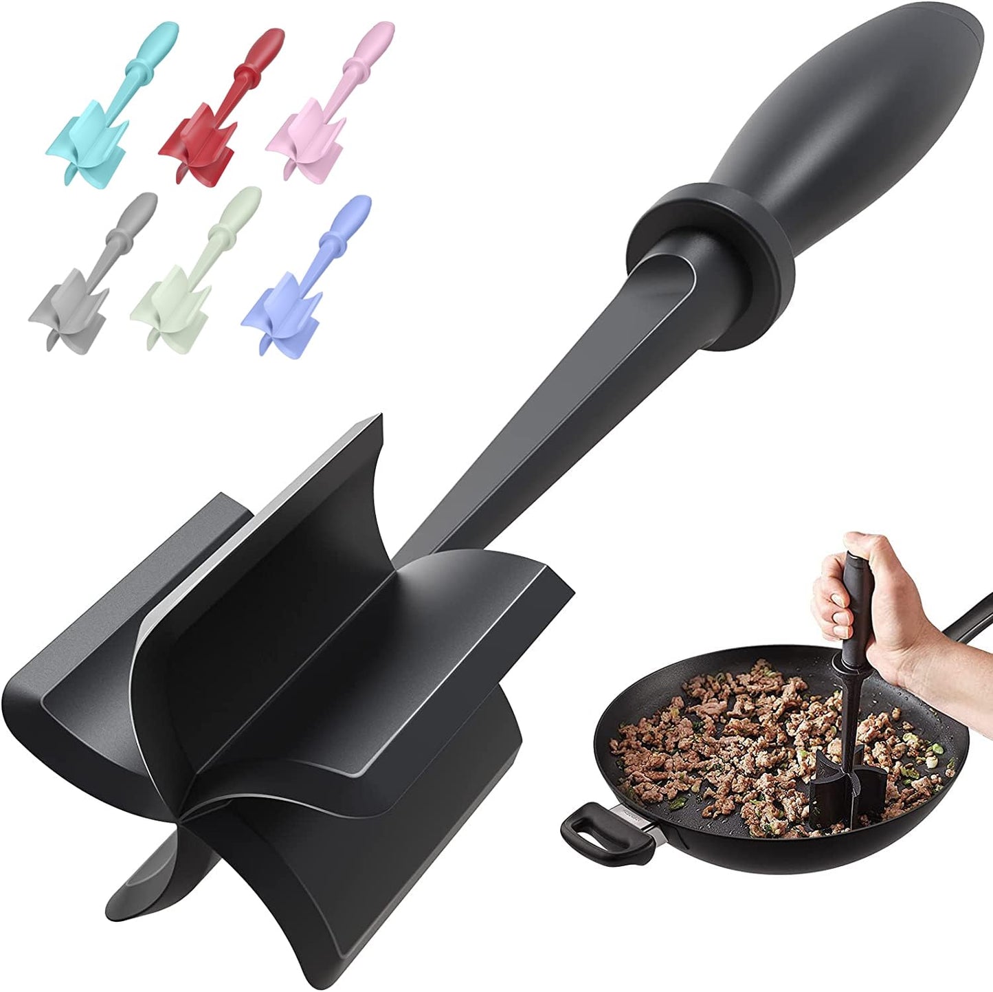 PGYARD Meat Chopper Hamburger Grinder, Kitchen Smasher for Ground Beef