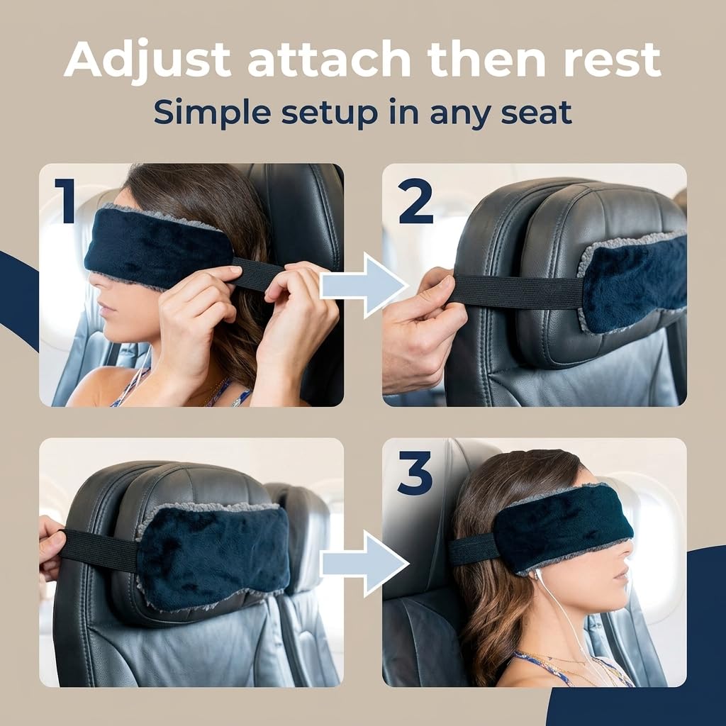 SeatSleeper Travel Pillow Alternative Stops Bobbing