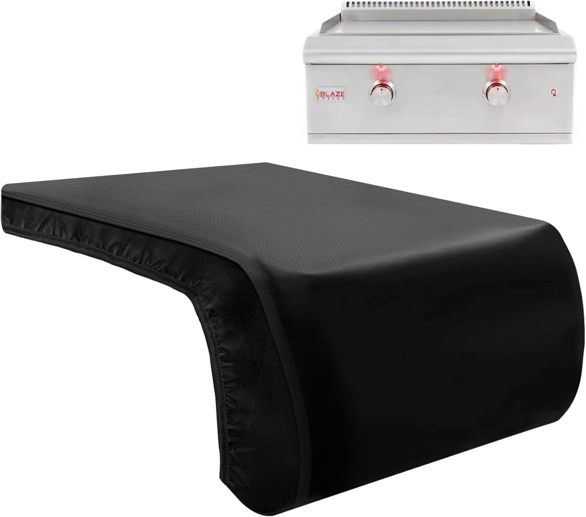 Cover for Blaze Premium LTE 30-Inch Built-in Gas Griddles, Heavy Duty Water-Resistant Cover for Blaze GRDBICV, Outdoor Kitchen Island BBQ Grill Top Cover