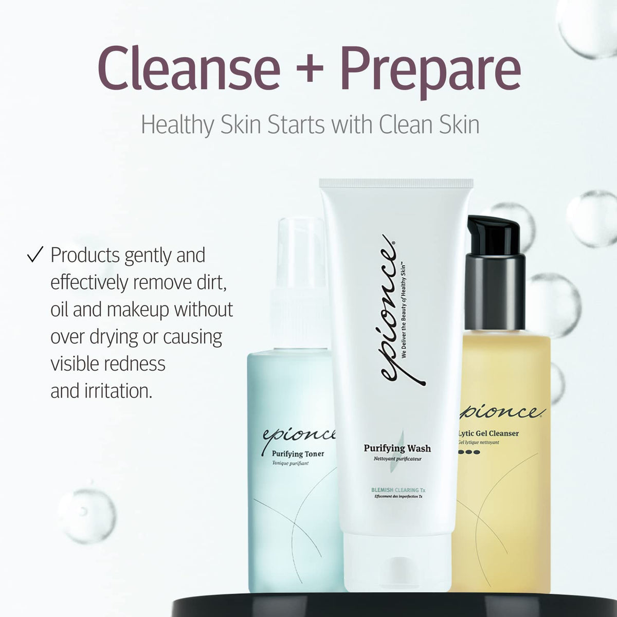 Epionce Gentle Foaming Cleanser Face Wash Makeup Remover Hydrating Cleanser