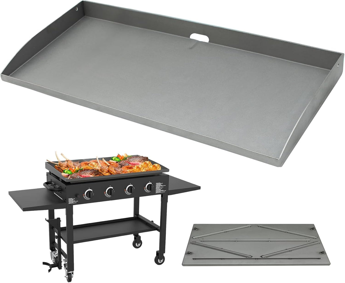 SafBbcue 36 inch Griddle Replacement Top for Blackstone 36" 4 Burner Griddle Grill, Blackstone 36 inch Grill 1554 1565 1841 2149 1836 1984 Replacement Top, Heavy-duty Steel