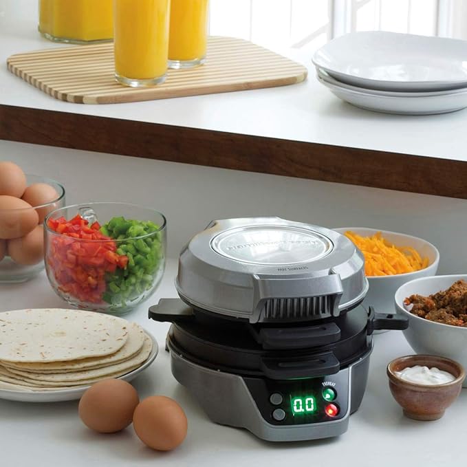 Hamilton Beach 25495 Breakfast Burrito Maker, Silver