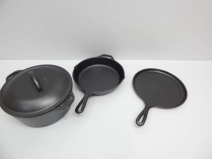 Lodge Cast Iron 4-Piece Cookware Set