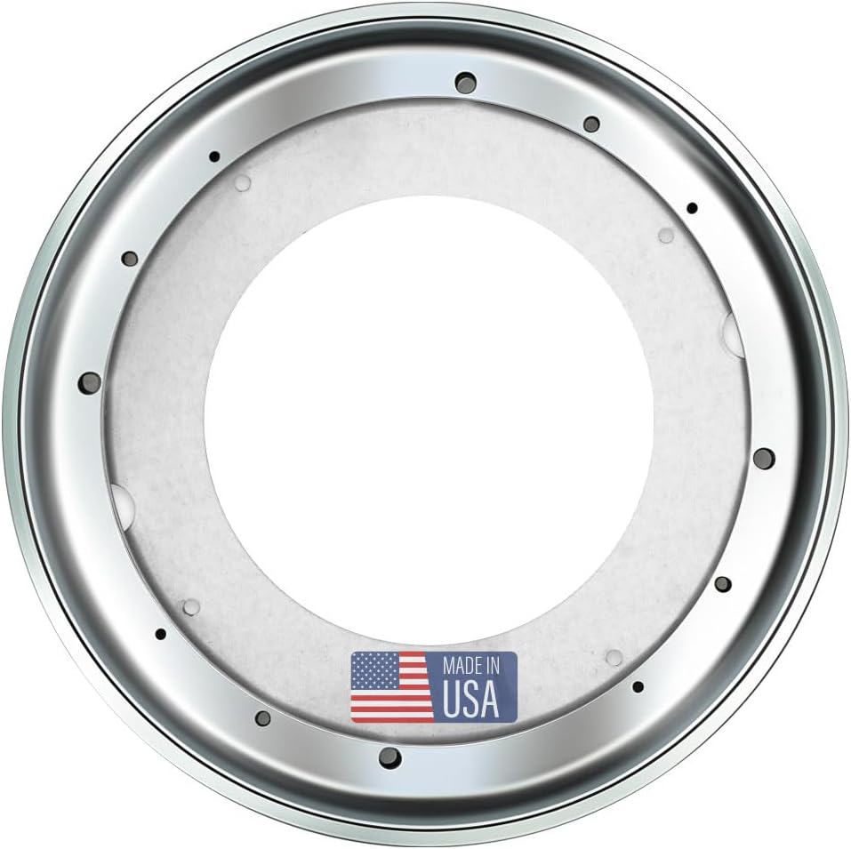 Lazy Susan Hardware, 12 inch, 1,000 lbs. Load Capacity, Pack of 10 Steel Lazy Susan Turntable Ball Bearing, by Woodpeckers
