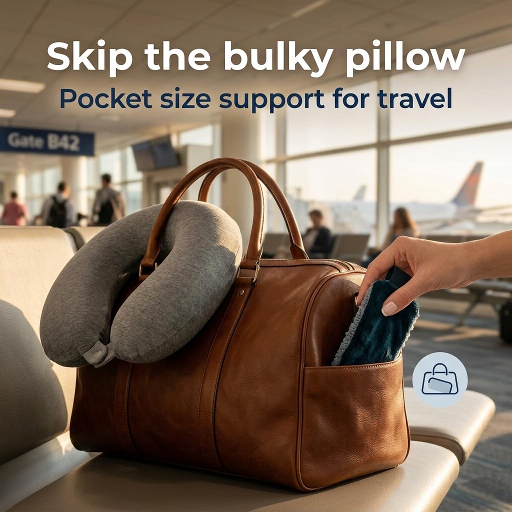 SeatSleeper Travel Pillow Alternative Stops Bobbing