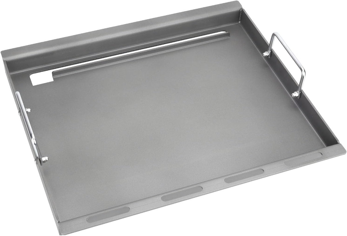 Full Size Griddle Inserts for Weber Spirit 200 Spirit II 200 Series Gas Grills, Flat Top Griddle Replacement for Weber Spirit E-210/220 S-210/220 Spirit II E/S-210 E/S-220 Series Models