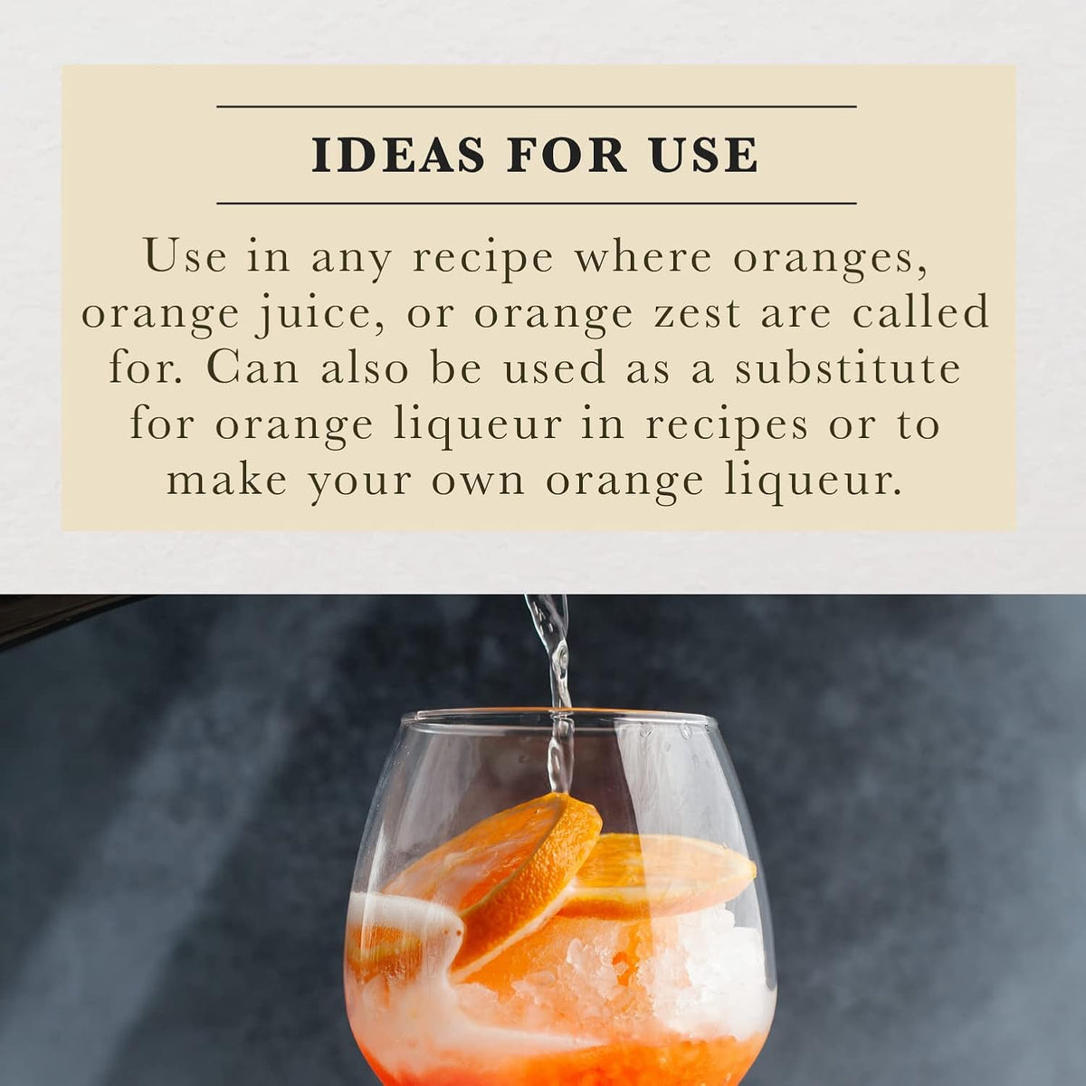 Cook's Pure Orange Extract From Florida Oranges | For Ice Cream, Cakes, Breads, Cookies and Drinks, 16 oz