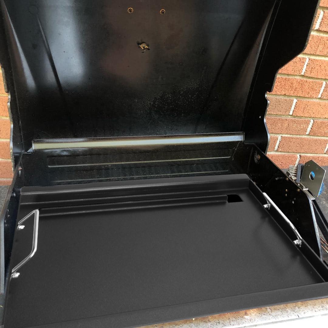 Full Size Griddle Inserts for Char-Broil Performance 2 Burner Series, Flat Top Griddle for Charbroil 463625217 463673517 463673017 463625219 463673519 Grill, Replace for G470-0002-W1 G470-0003-W1