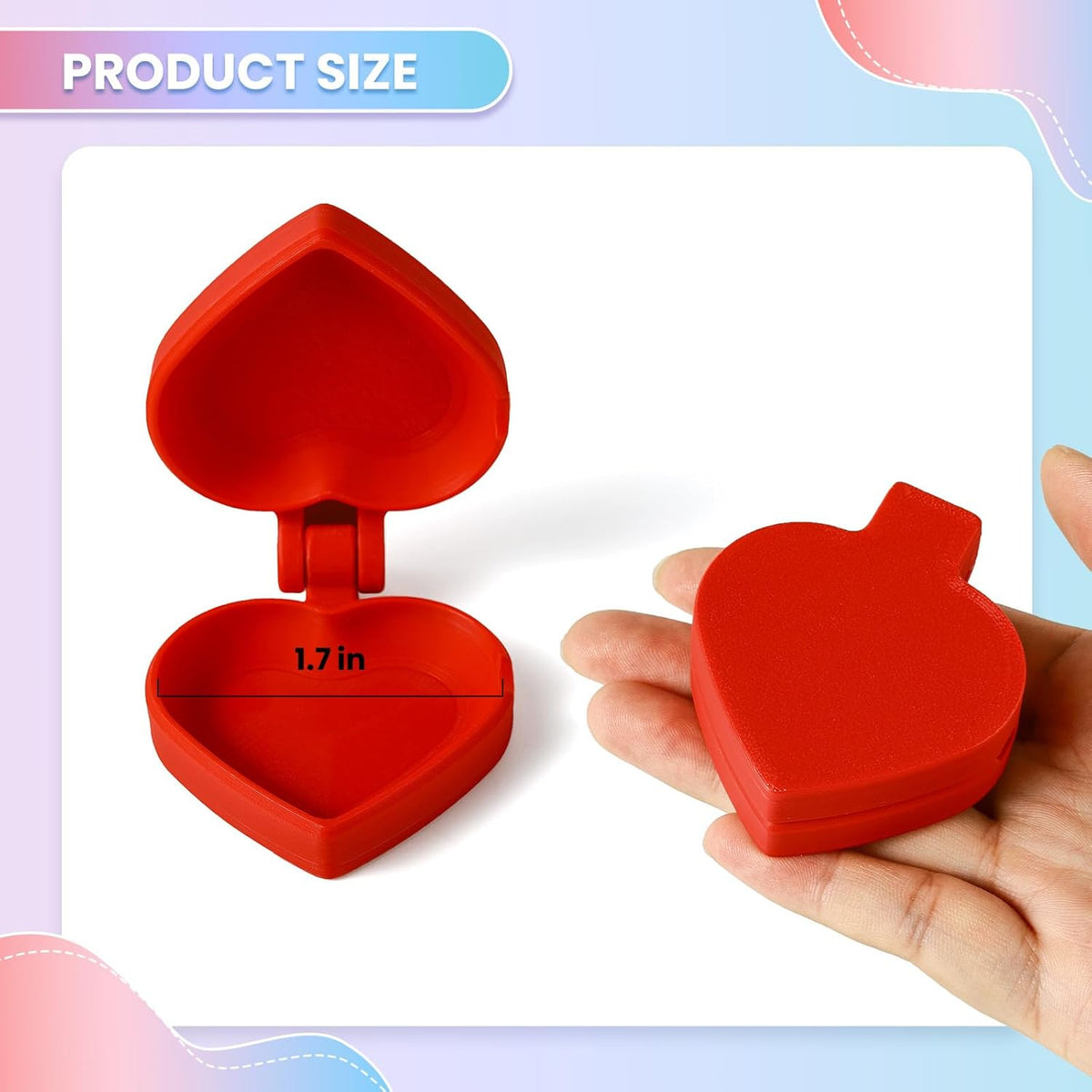2 PCS Heart Cake Pop Mold Shapes Press Set, 3D Printed Cake Pop Cutter and Pusher, Baking Tools Accessories for Home Baking, Birthday Parties, Wedding Desserts