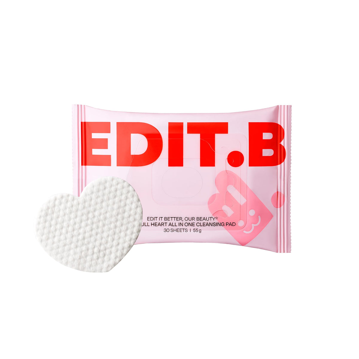 BBIA Glow Tint #17 Autumn + EDIT.B Cleansing Pad | Lip Makeup & Clean Skin Duo Bundle