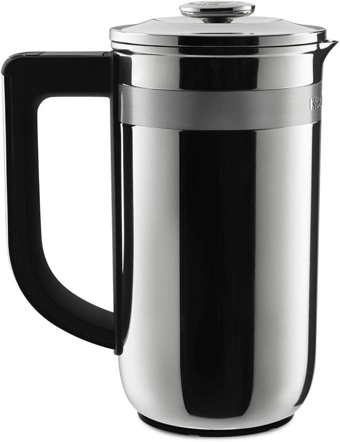 KitchenAid KCM0512SS Precision Press Coffee Maker, Stainless Steel