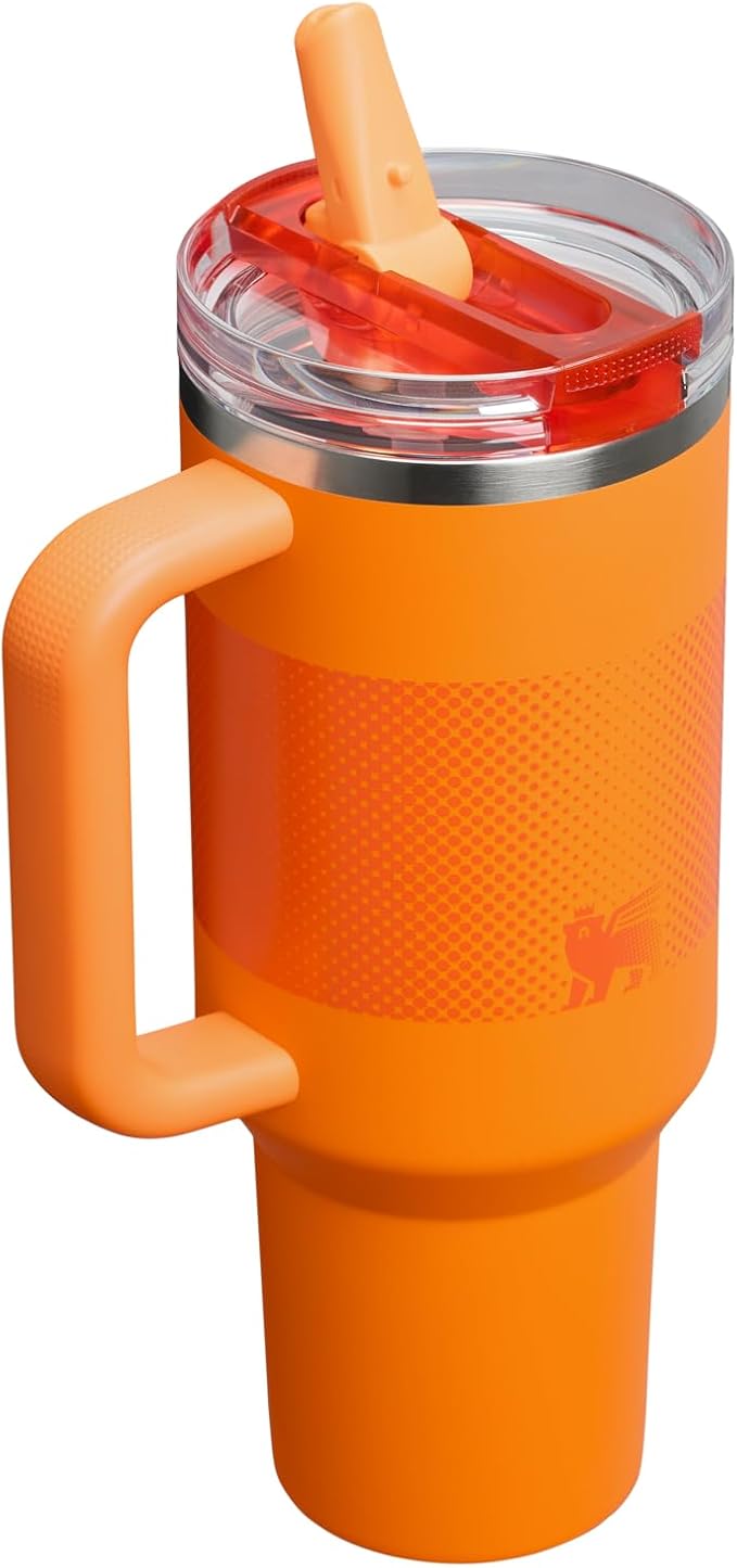 STANLEY Quencher ProTour Flip Straw Tumbler with Leakproof Lid | Built-In Straw & Handle | Cupholder Compatible for Travel | Insulated Stainless Steel Cup | BPA-Free