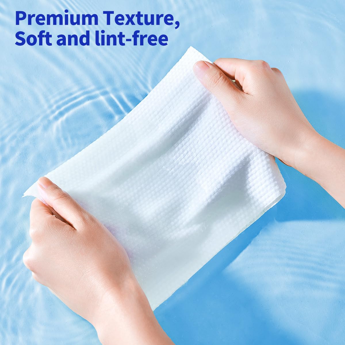 Matern'ella Clean Face Towels Disposable Facial Washcloths Hanging 332 Cts