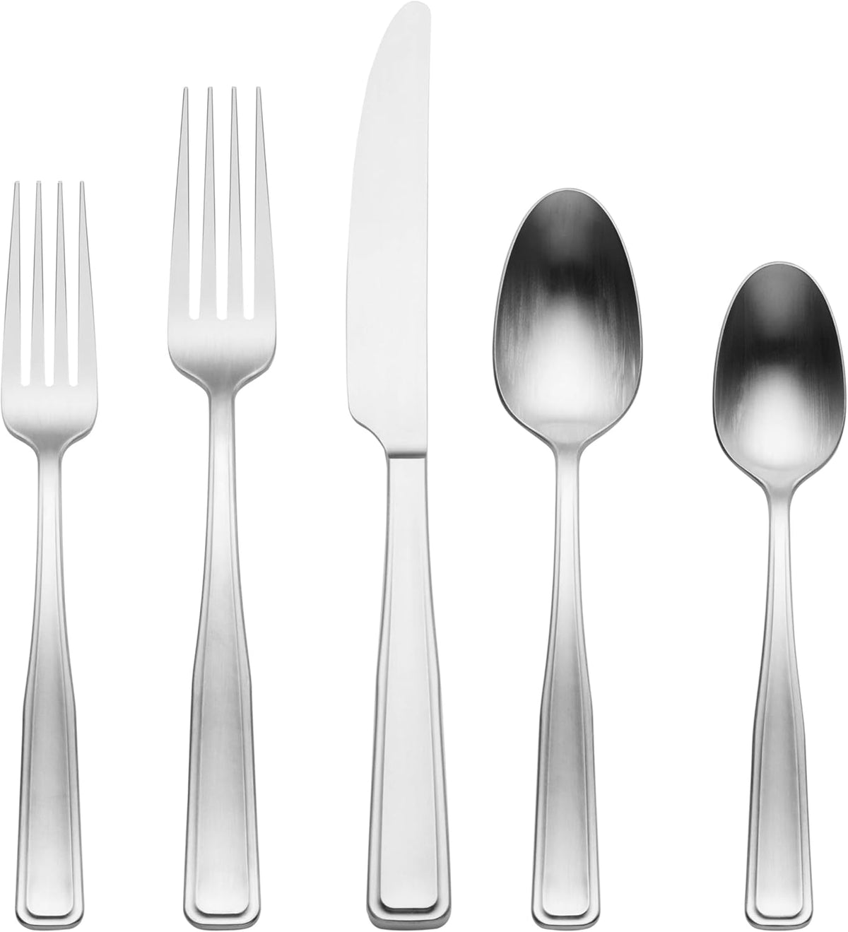 Oneida 896756 Reid Satin 20 Piece Flatware Set