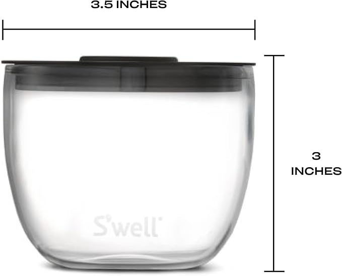S'well Tritan Prep Bowl Set of 4, 10oz, Makes Meal Prep Easy And Convenient, Leakproof Lids, Microwavable and Dishwasher Safe, BPA Free