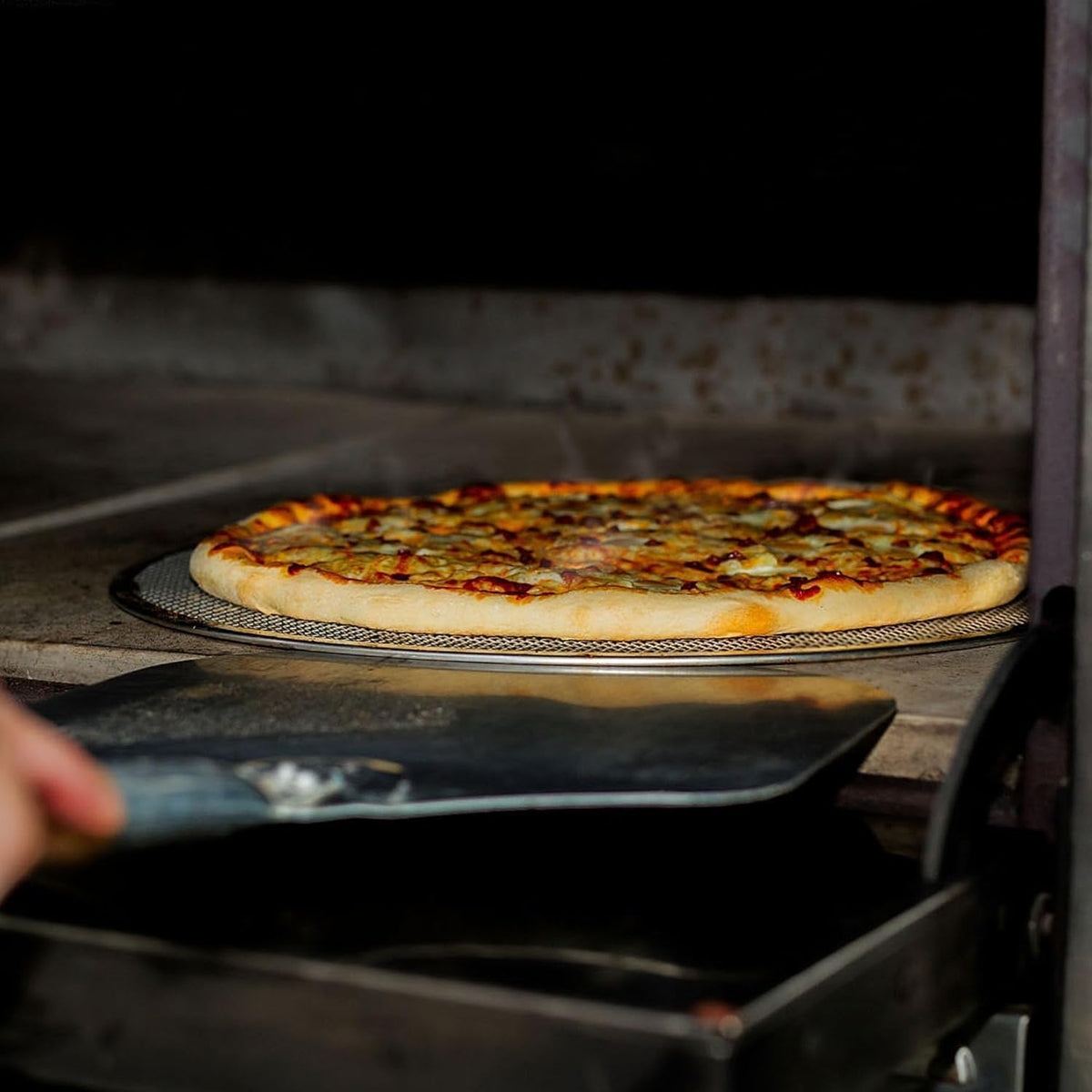 11-inch Aluminum Pizza Screen | Commercial Grade Pizza/Baking Screen for Oven | Pizza Baking Tray for Home And Restaurant | Round, Aluminum, 11-inch [1PK]