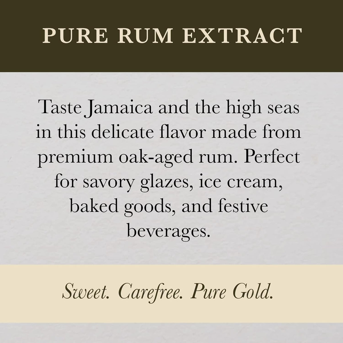 Cook's, Pure Rum Extract, For Baking, Ice Cream, Candies, Cakes, 32 oz