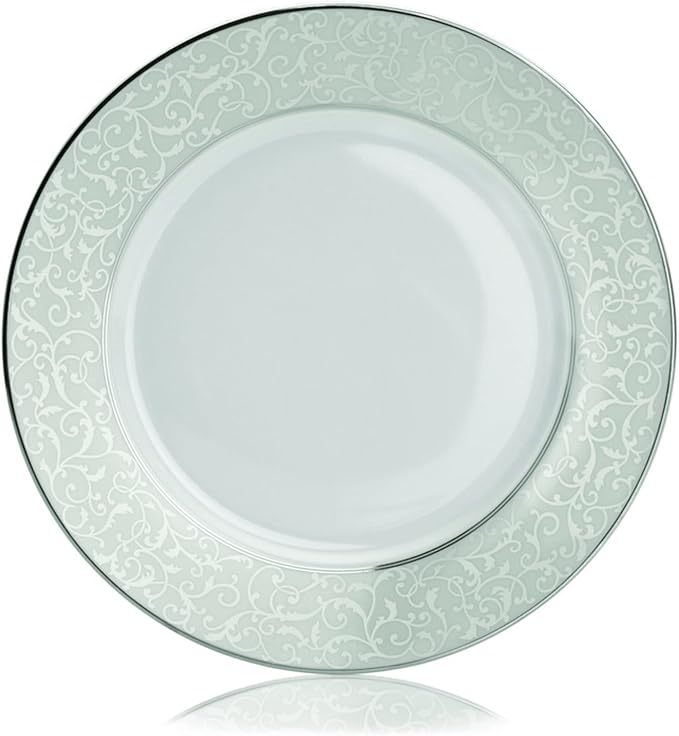 Mikasa Parchment 40-Piece Dinnerware Set, Service for 8, Durable Porcelain Plates, Bowls, and Mugs with Contemporary Design, Dishwasher Safe