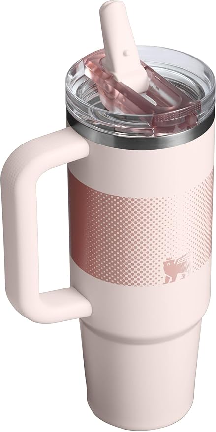 STANLEY Quencher ProTour Flip Straw Tumbler with Leakproof Lid | Built-In Straw & Handle | Cupholder Compatible for Travel | Insulated Stainless Steel Cup | BPA-Free