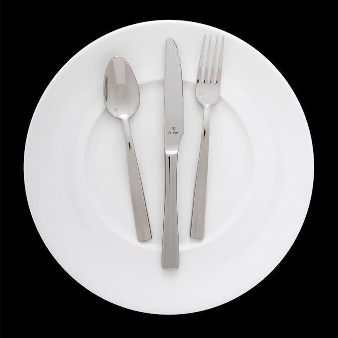 Fortessa Catana 18/10 Stainless Steel Flatware, 5 Piece Place Setting, Service for 1