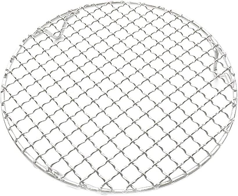 6.5" Round Cooling Rack Baking 304 Stainless Steel Versatile Steaming Grilling Fit Air Fryer,Cake Pan, Oven