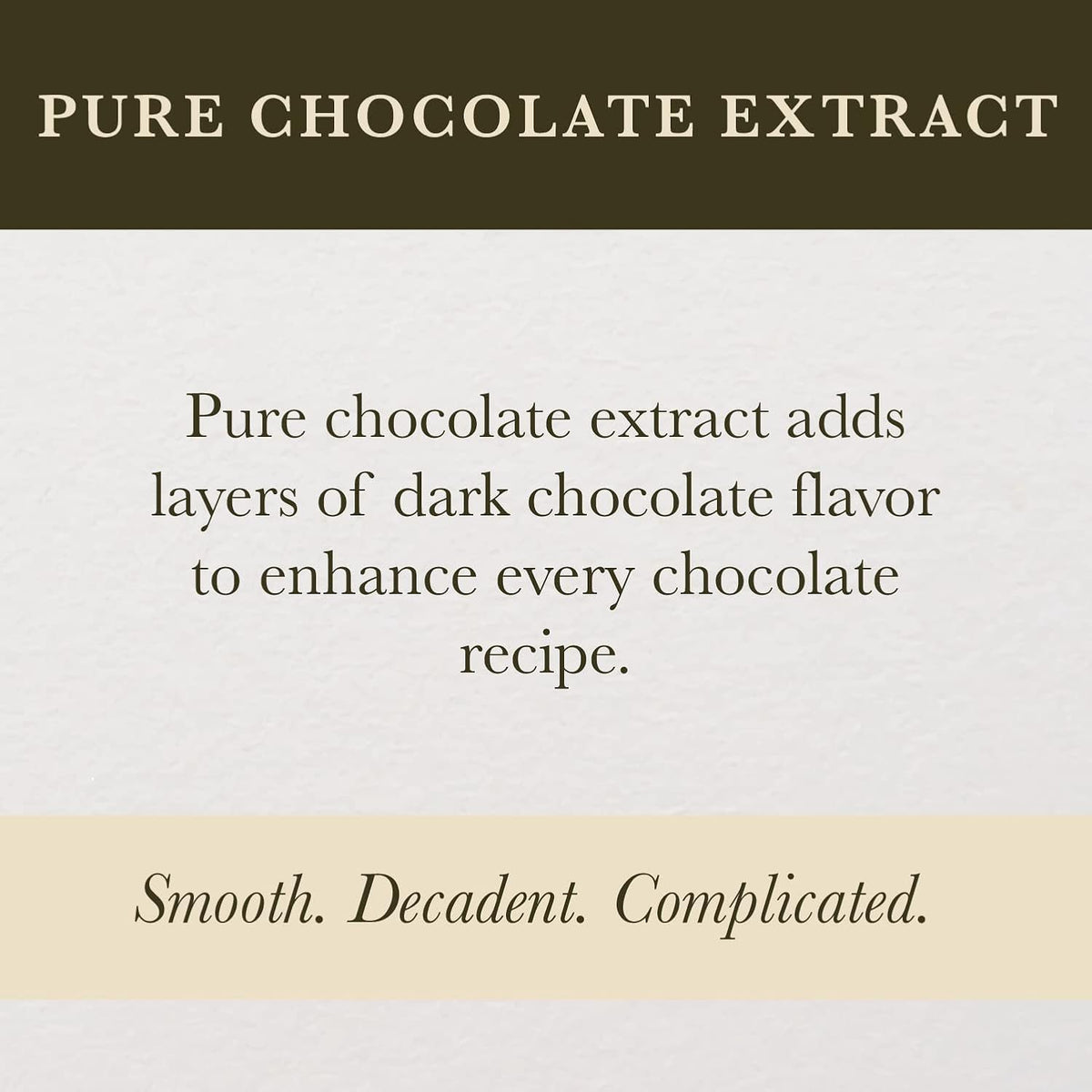 Cook's Pure Chocolate Extract 32 oz