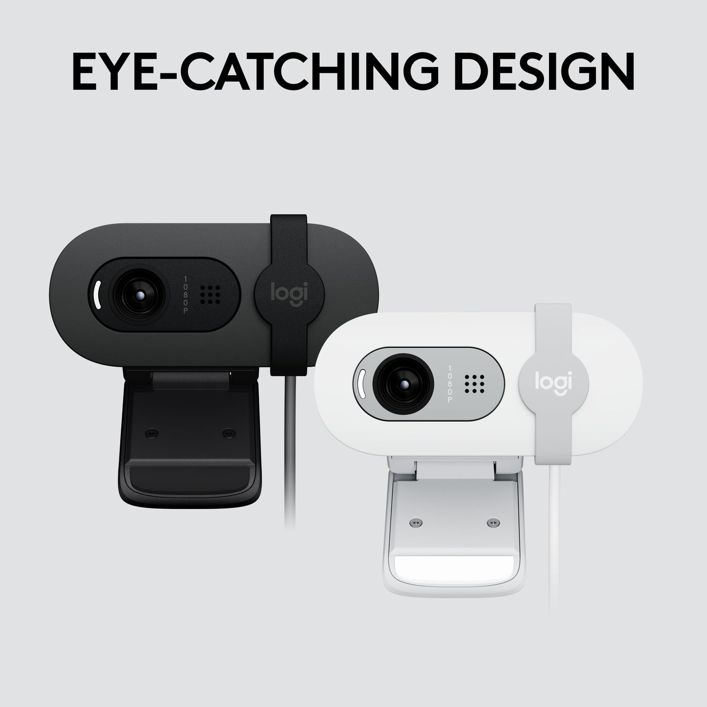 Logitech Brio 101 Full HD 1080p Webcam for Streaming and Meetings - Black