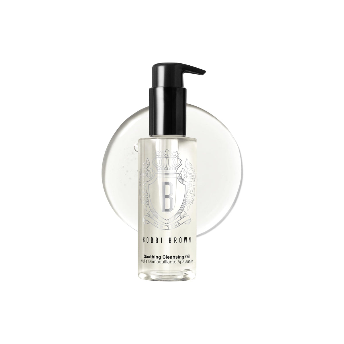 Bobbi Brown Soothing Cleansing Oil | Water-Light, Gentle Facial Cleanser for Waterproof Makeup | Non-Greasy Formula with Tsubaki Oil, 3.4 Fl Oz