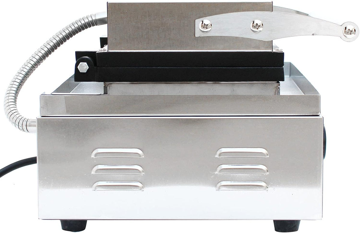 Sandwich Maker, 110V 1500W Sandwich Toaster for Bakeries Home 2Pc Commercial Sandwich Machine with Nonstick Plates LED Indicator Lights