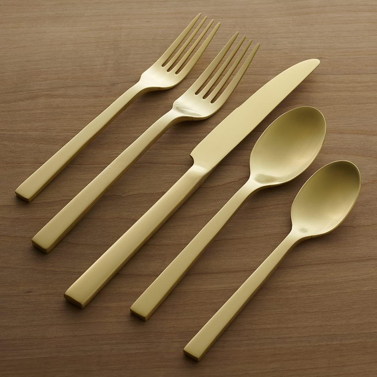 Oneida Chef's Table Champagne 20 Piece Everyday Flatware Set, Service for 4, 18/0 Stainless Steel, Silverware Set