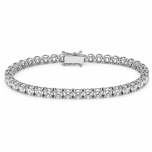 Castellina 9.84 Carat Diamond Tennis Bracelet in 18K Gold