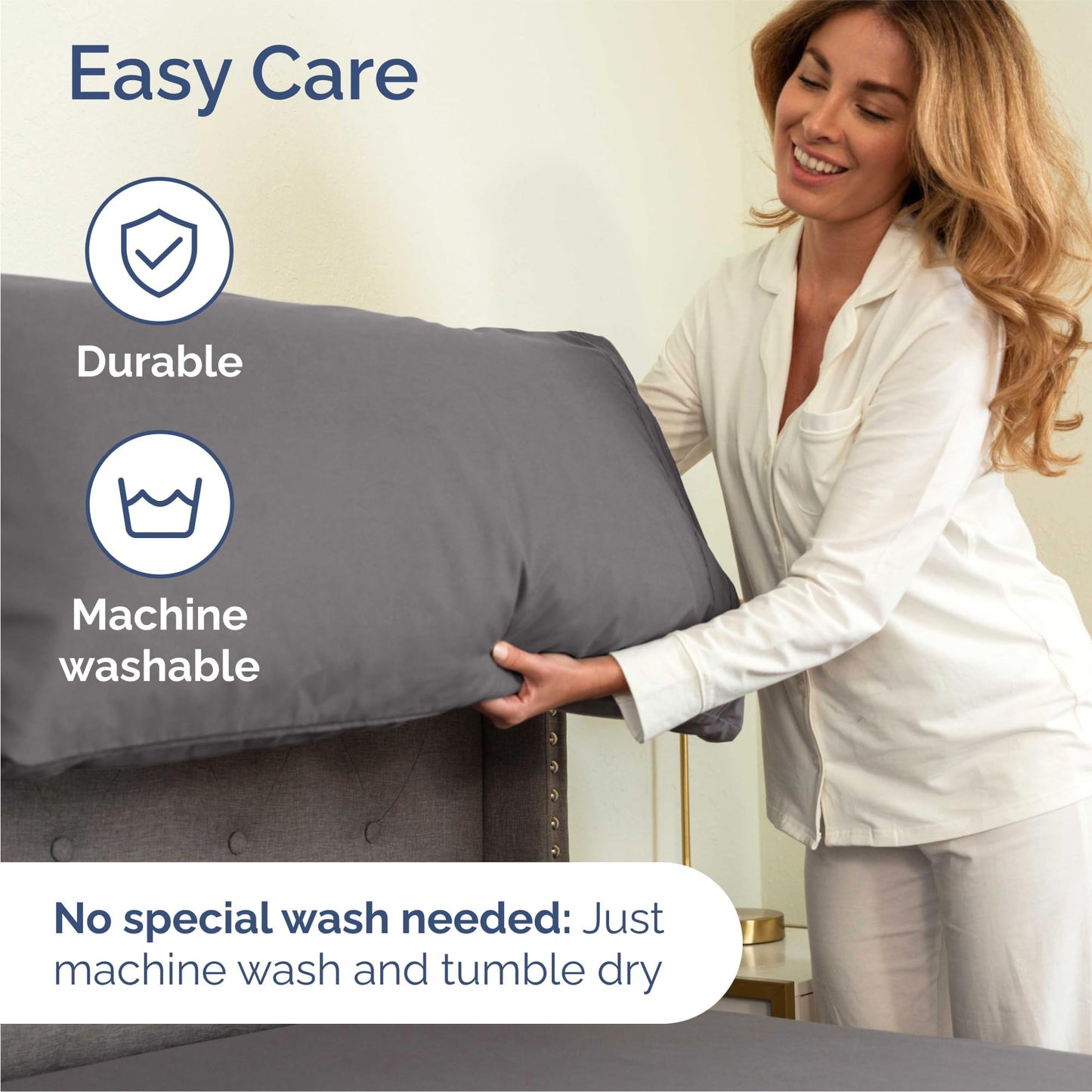 Queen Size 4 Piece Sheet Set - Breathable & Cooling Sheets - Dark Grey