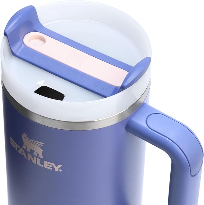 STANLEY Quencher H2.0 Tumbler with Handle and Straw 40 oz | Flowstate 3-Position Lid | Cup Holder Compatible for Travel | Insulated Stainless Steel Cup | BPA-Free | Exclusive Lupine