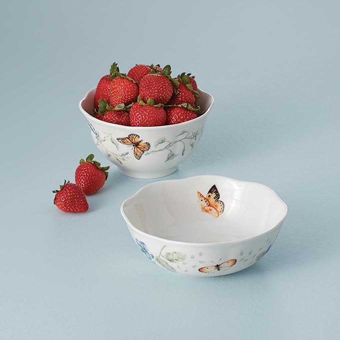 Lenox 806735 Butterfly Meadow Porcelain All-Purpose Bowl