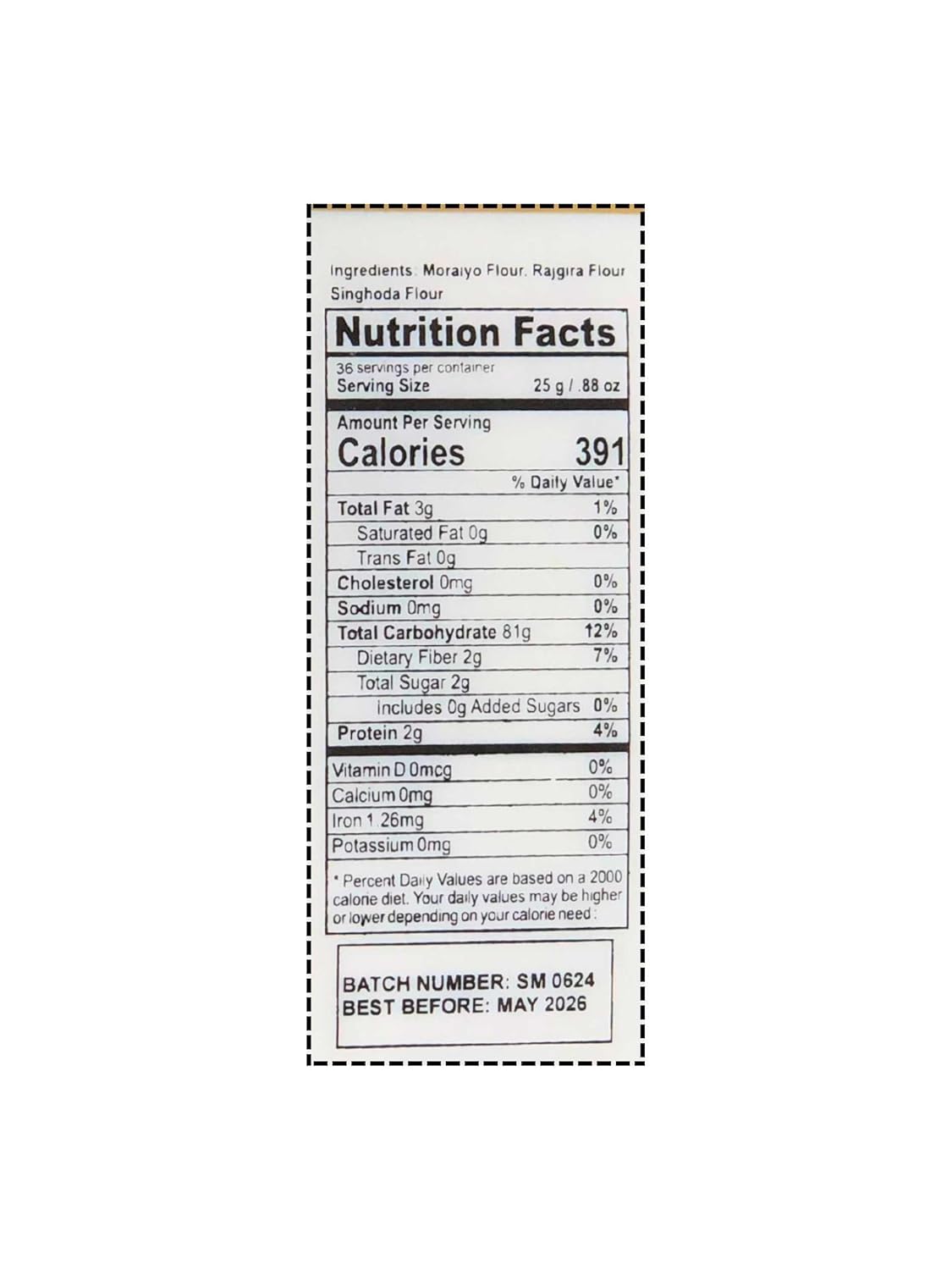 Farali Flour 2 lbs