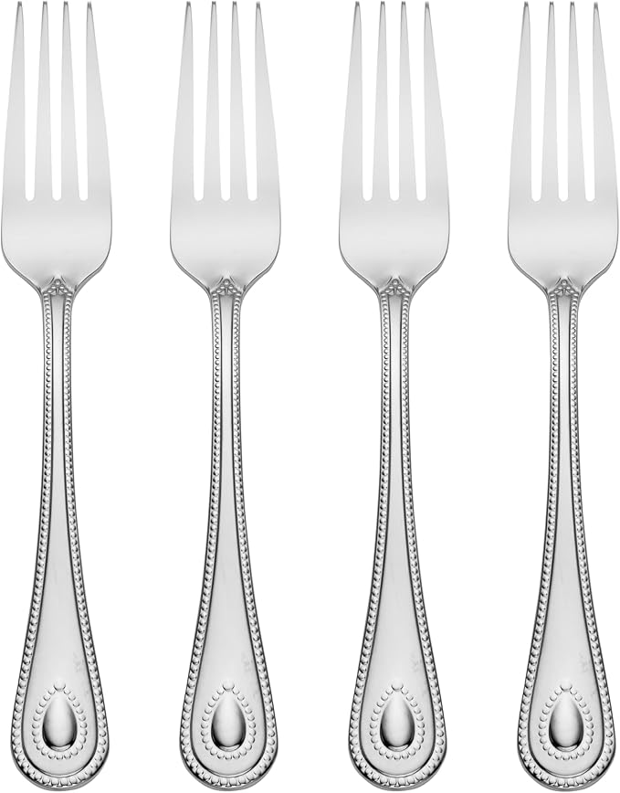 Lenox 894745 French Perle Salad Forks, Set Of 4