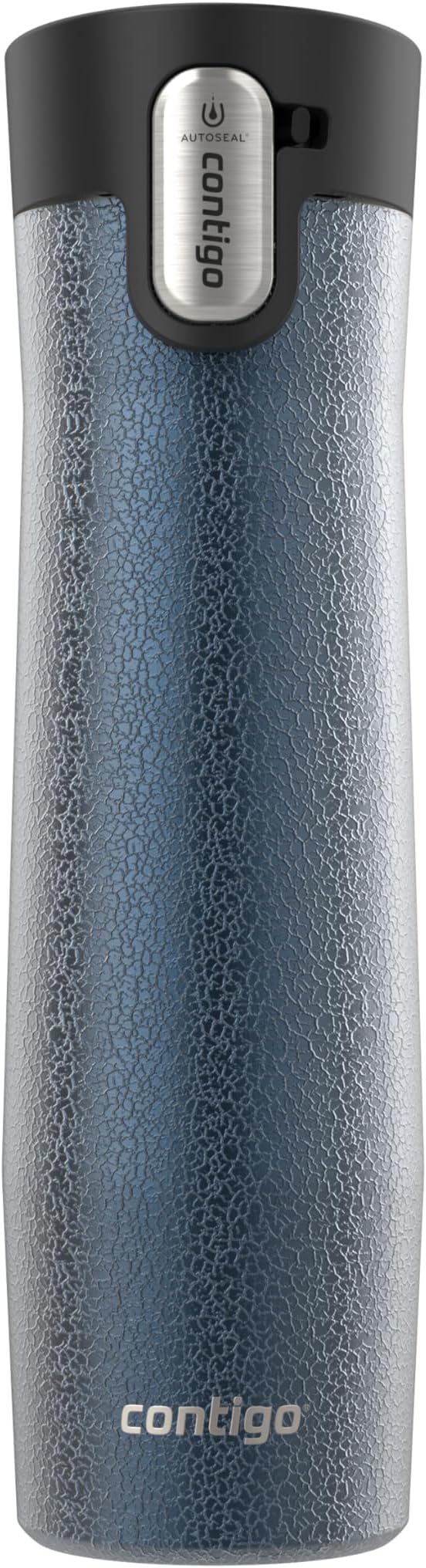 Contigo® AUTOSEAL® West Loop Vacuum-Insulated Stainless Steel Travel Mug with Easy-Clean Lid, 24 oz, Crystal Blueberry