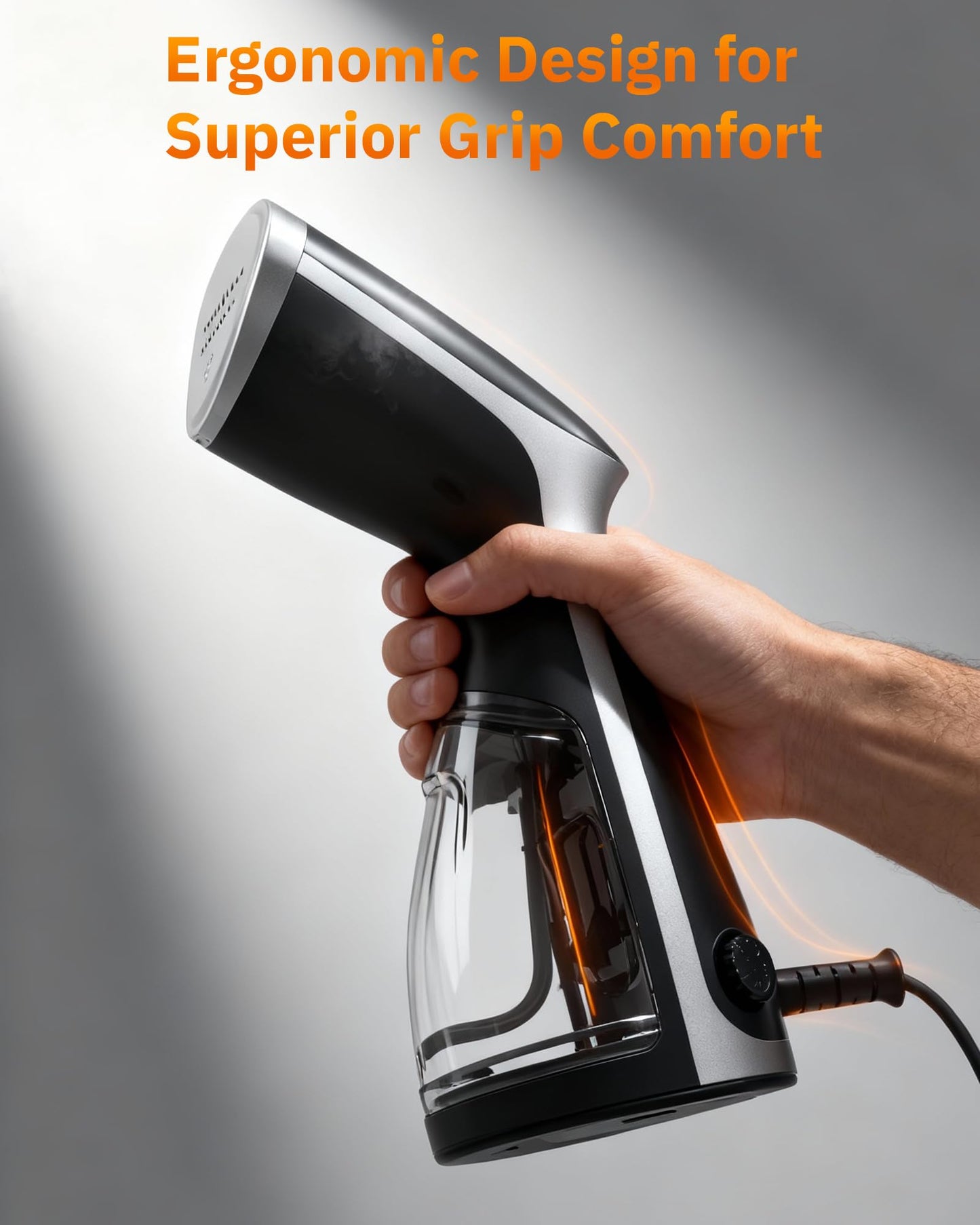 OGHom Portable Travel Handheld Steamer for Clothes, Garment Wrinkle Remover