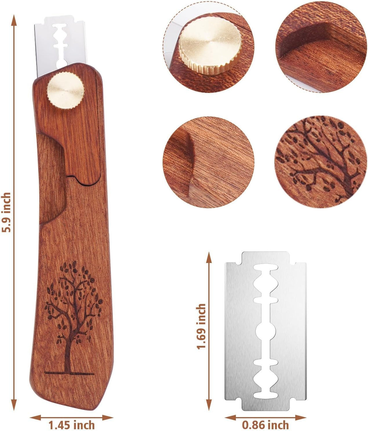 Uprichya Bread Lame Sourdough Scorer Tool,Bread Scorer Tool for Sourdough, Sourdough Knife Scorer, Bread Razor for Homemade Bread