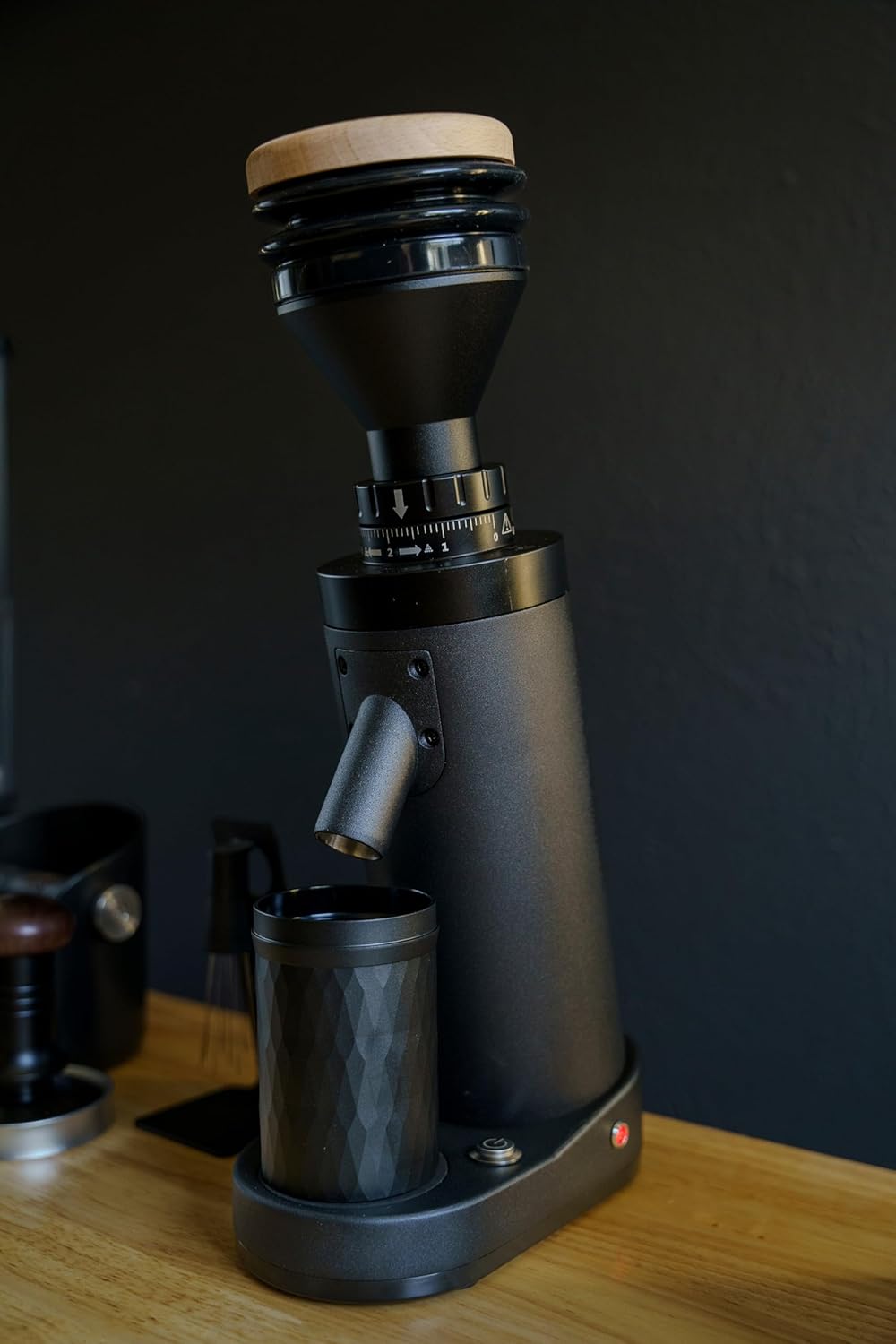 D40+ Single Dose Coffee Grinder (Black)
