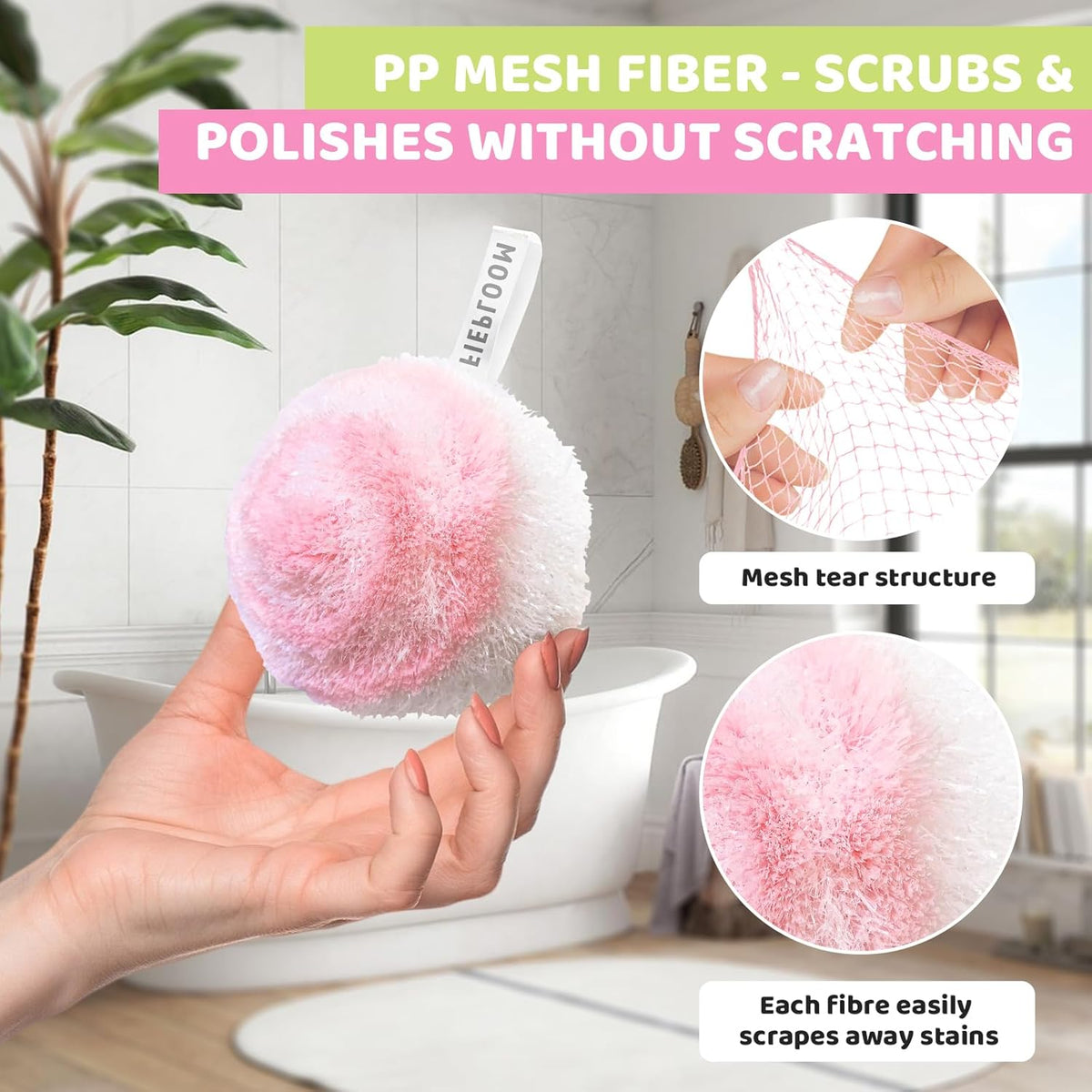 Hard Bristle Crevice Cleaning Brush & Non Scratch Soft Scrub Brush Set, 6-Pack: 4 Stiff Gap Brush+2 Gentle Scrubber, Bathroom & Kitchen Cleaning Tool for Grout Sink Faucet Tub and More
