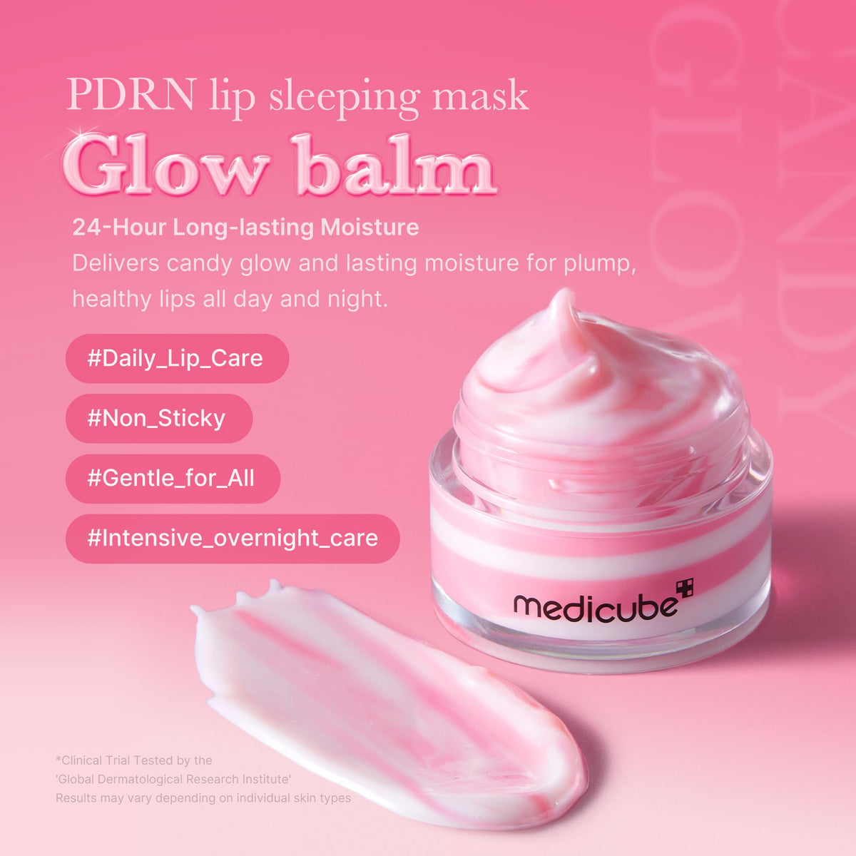 medicube PDRN Lip Sleeping Mask - Overnight Lip Balm for Lasting Moisture