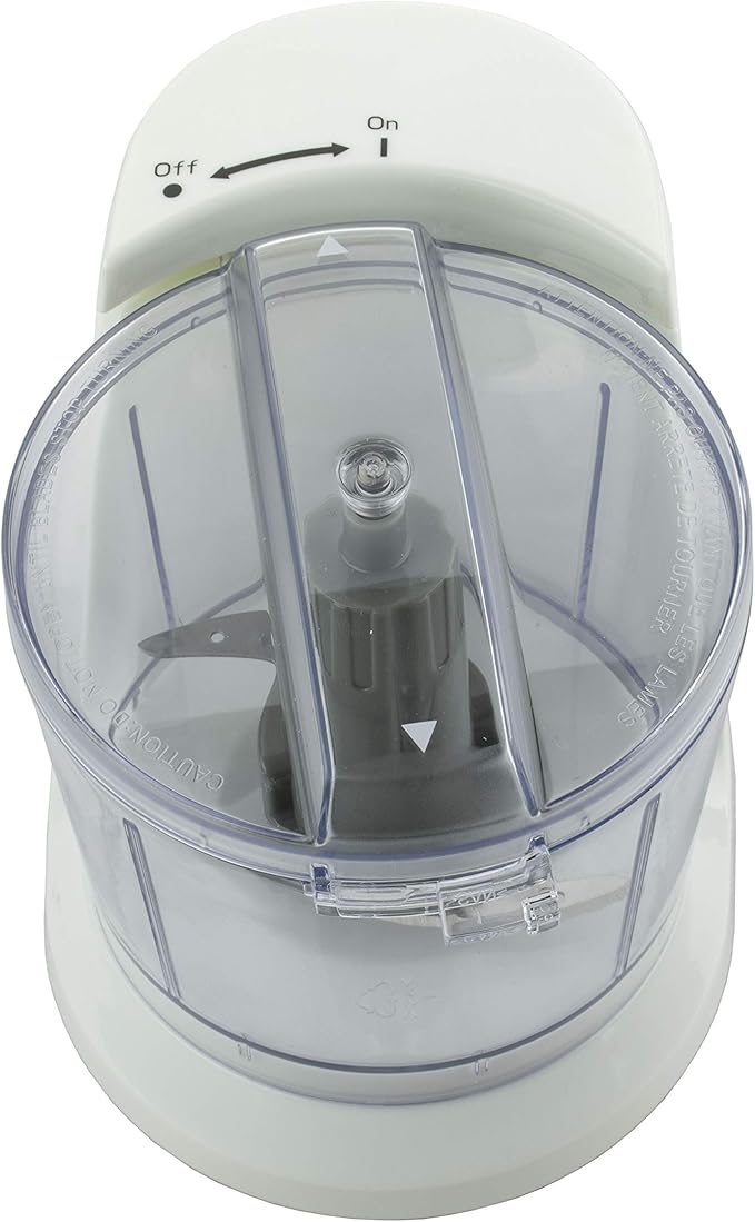 Brentwood MC-109W 1.5 Cup Mini Food Chopper, White