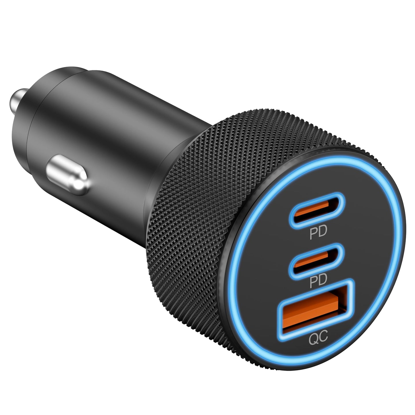 Car Charger USB C, 3 Port 67W Dual USB-C & USB-A Car Phone Charger Adapter