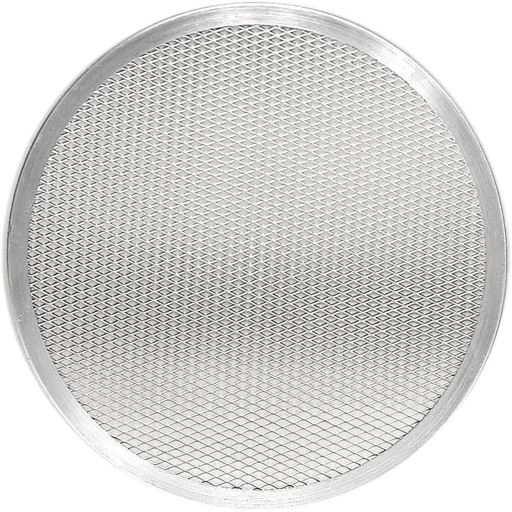 8-inch Aluminum Pizza Screen | Commercial Grade Pizza/Baking Screen for Oven | Pizza Baking Tray for Home And Restaurant | Round, Aluminum, 8-inch [1PK]