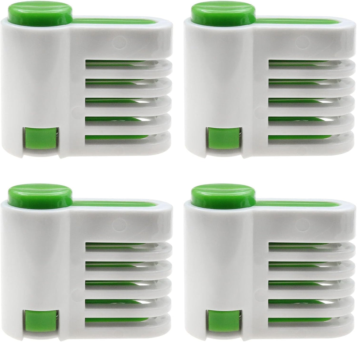 4PCS DIY Cake Slicer Cake Layer Slicer 5 Layers Cake Leveler Kitchen Fixing Tools for Bread Toast and Cakes (Green)