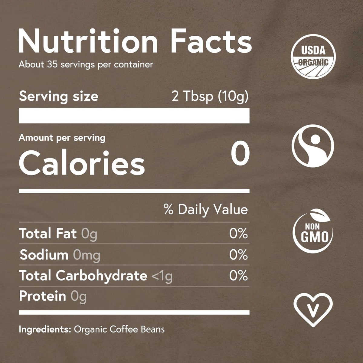 Fabula Organic Coffee for French Press, Low Acid Coffee Freshly Ground - Non-GMO - No Mold - Mycotoxins Pesticides Free - Single Origin - 12 oz