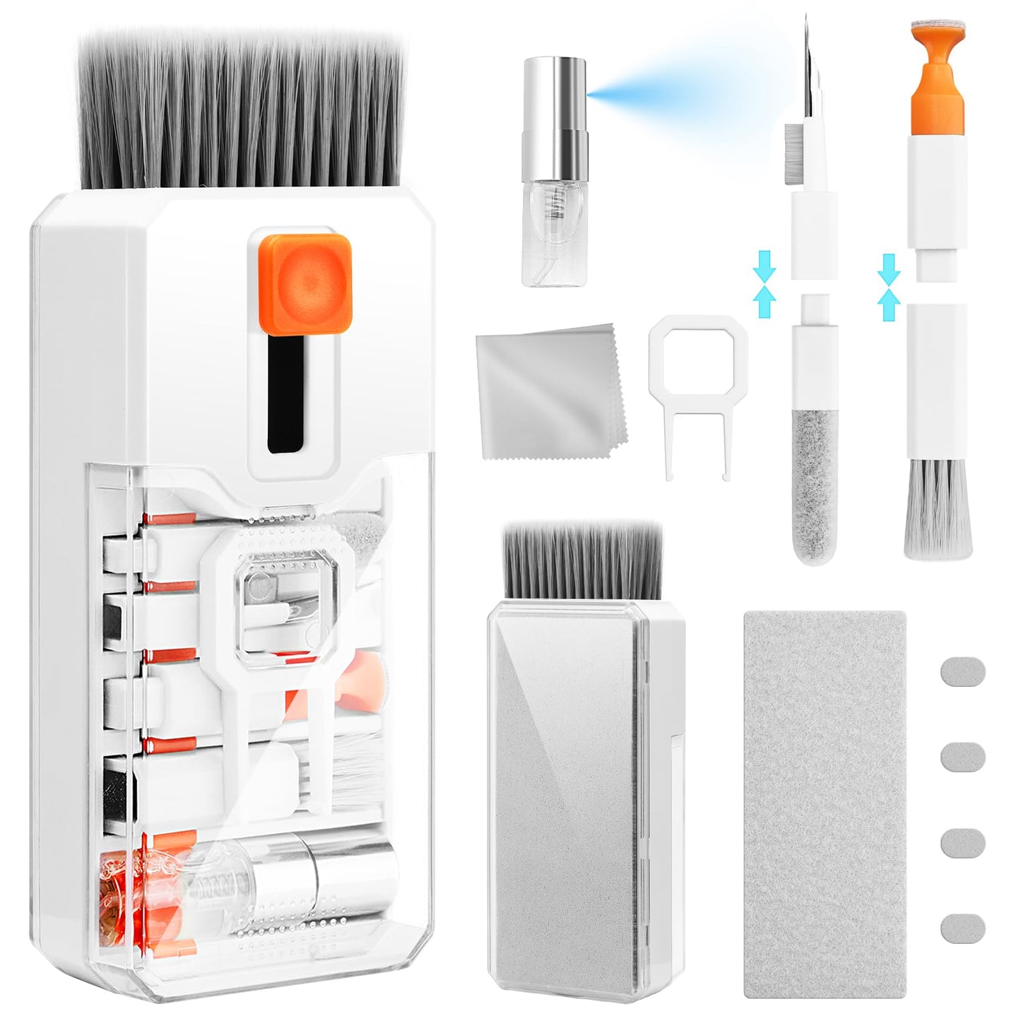 Ordilend Keyboard Cleaner & Laptop Cleaning Kit, All-in-1 for Computer PC